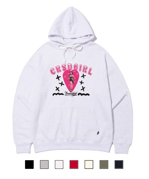 <매장정품> CREAM SODA LAB 크림소다랩 씨알에스디걸 후드 CGZK30P016 1119721