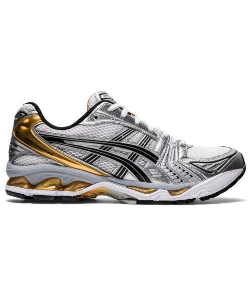 ASICS [매장정품] 아식스 젤-카야노 14 - 화이트:퓨어 골드 / 1201A019-102