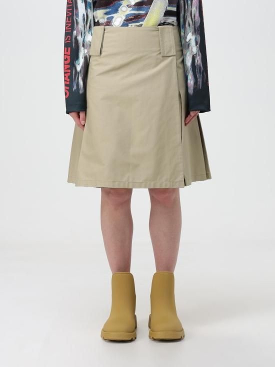 [해외] 버버리 25FW 버버리 플리츠 스커트 8076515 Beige