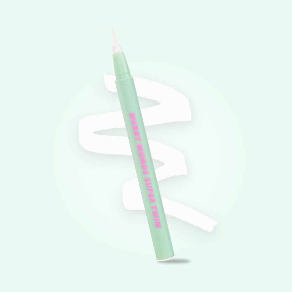 메리몽드 [정가: 13,000원] 메리몽드 슈퍼트임 펜 아이라이너 00 #퓨어화이트