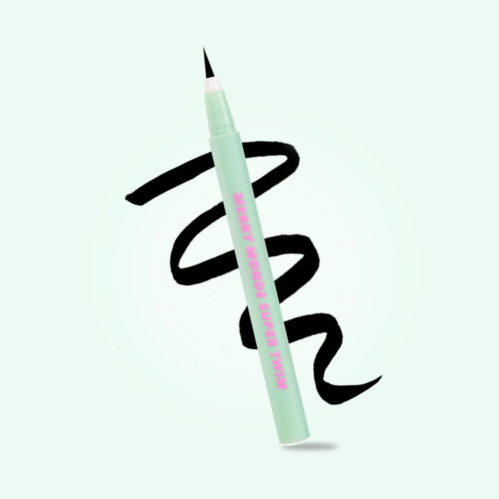 메리몽드 [정가: 13,000원] 메리몽드 슈퍼트임 펜 아이라이너 01 #비비드블랙