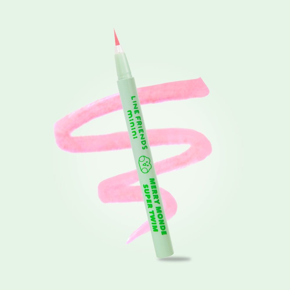 메리몽드 [정가: 13,000원] 메리몽드 슈퍼트임 라인캐릭터 펜 아이라이너 04 #캔디트임