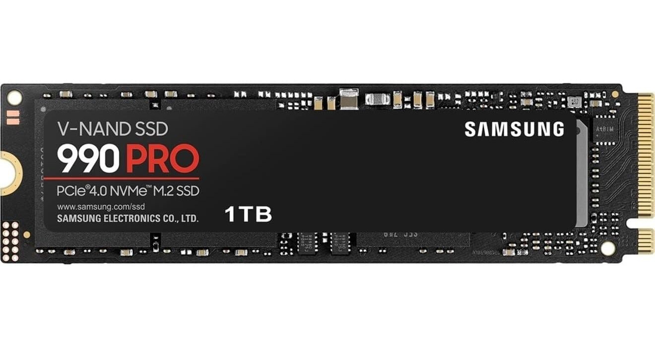 [해외] 삼성 990 프로 SSD 1TB PCIe 4.0 M.2 2280 내장형 SSD 관부가세포함