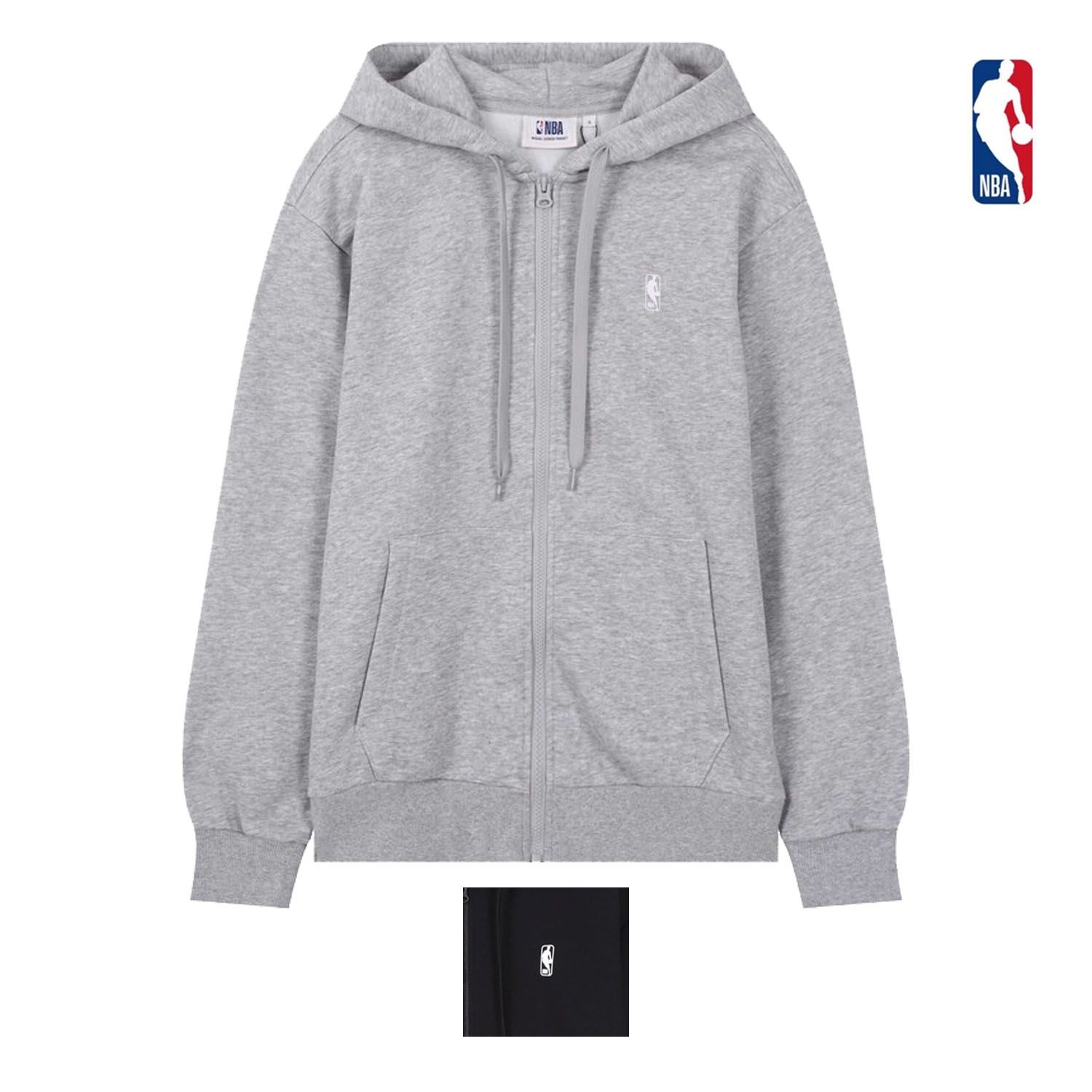 NBA 남녀공용 레귤러핏 스몰로고 후드집업 M261JT159P