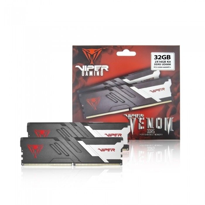 PATRIOT DDR5-6600 CL32 VIPER VENOM 패키지 (32GB(16Gx2))
