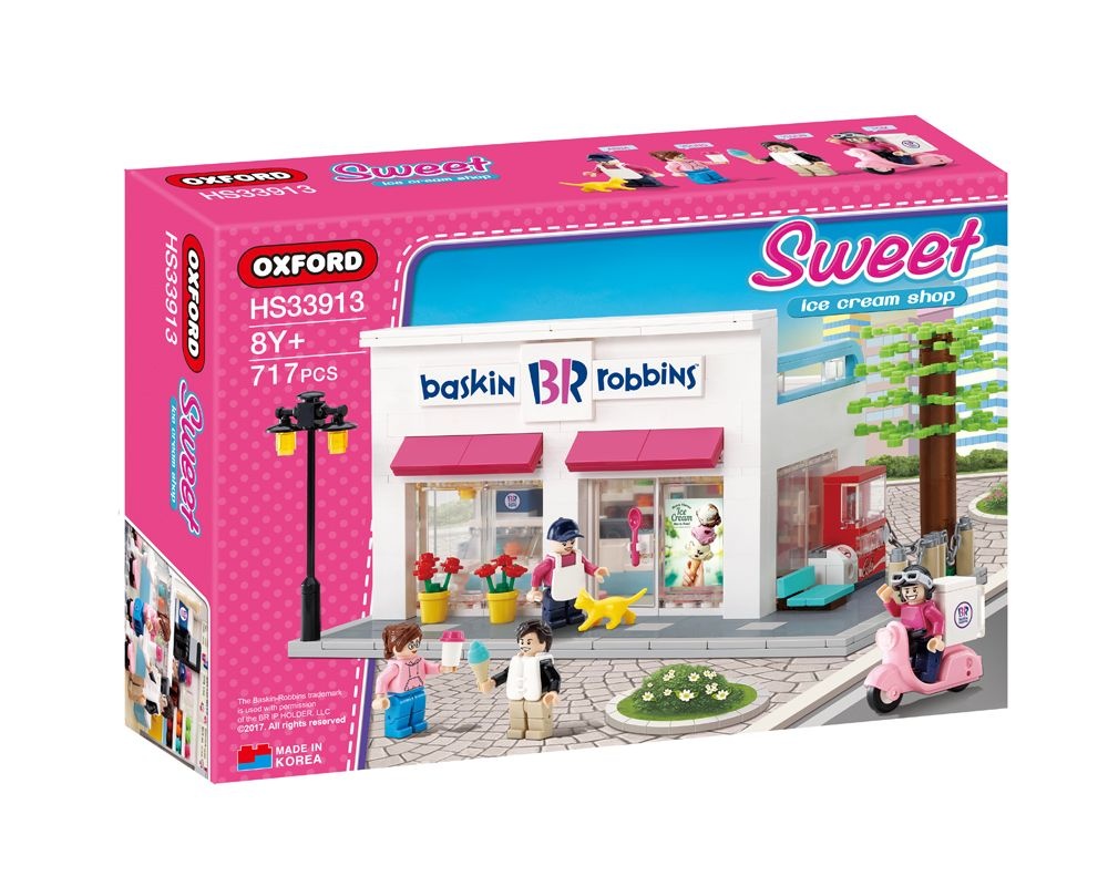 옥스포드 옥스포드 스위트 배스킨라빈스 아이스크림가게 블록 장난감 5900 HS33913 어린이날선물