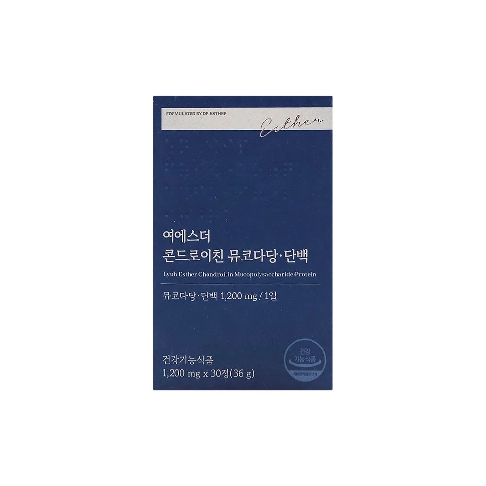 에스더포뮬러 여에스더 콘드로이친 뮤코다당단백 1200mg x 30정