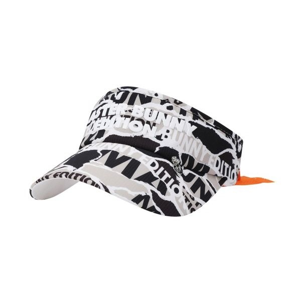 [롯데백화점] 마스터바니 에디션 여성 패치워크 패턴 백 리본 썬바이저 (421E2CP405) LE1219024088