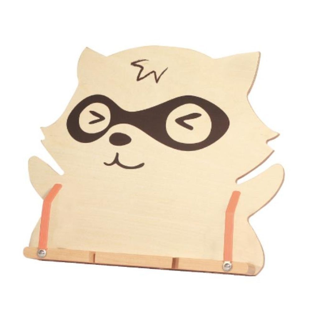 (당일발송) 독서대 원목독서대 어린 캐릭터독서대 너구리독서대 원목 캐릭터 부엉