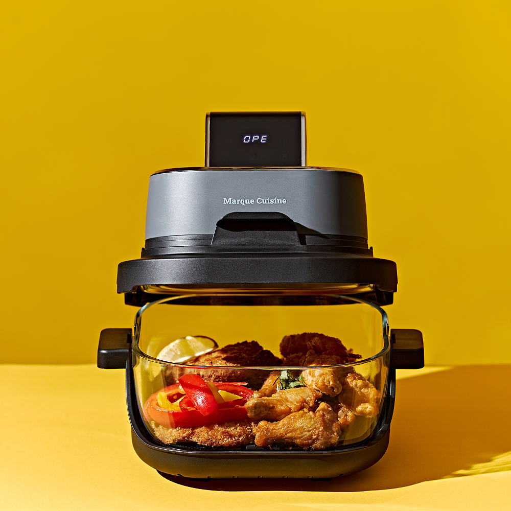 마르쿠진 에어프라이어 4L+1.5L 글라스 유리 에어프라이기