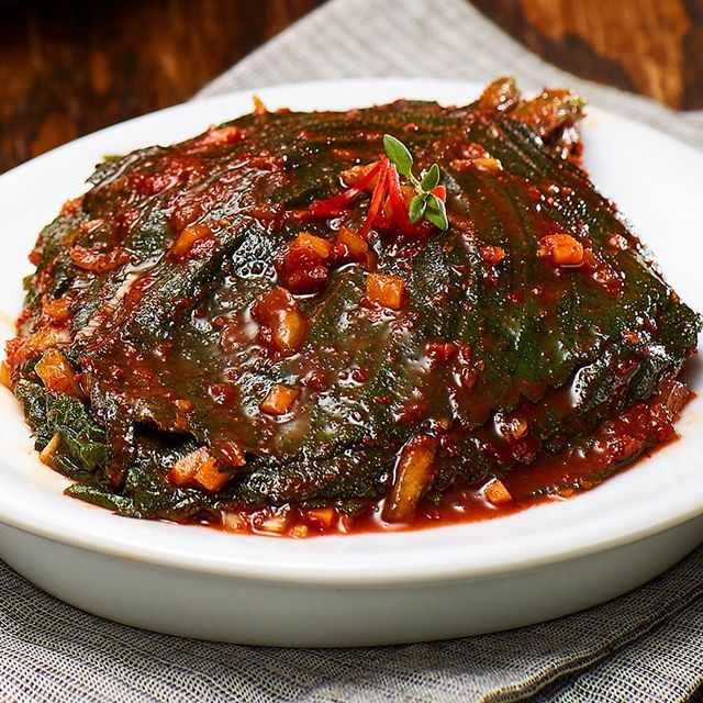 깊고 진한맛 깻잎김치 5kg HACCP 자연락 남도김치