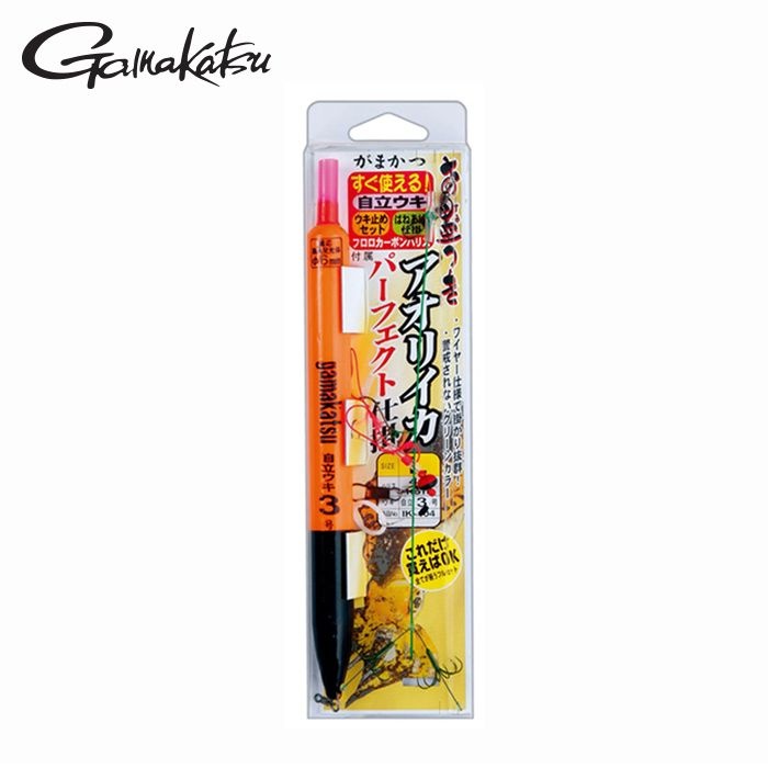 가마가츠 아오리 이카 퍼펙트 채비 무늬 오징어 IK-104