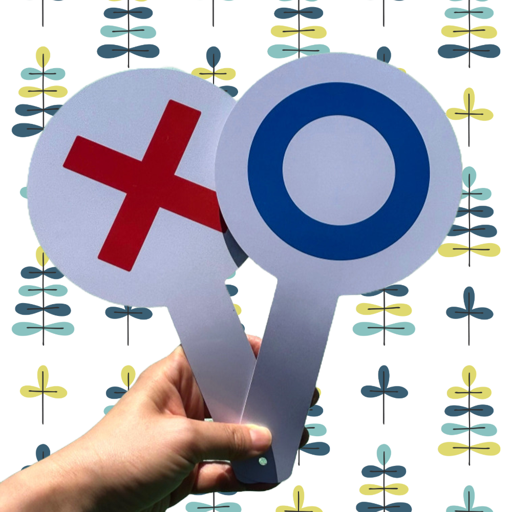 또담아수입 팻말 오엑스 야유회놀이 이벤트 동호회 퀴즈 OX푯말 플라스틱 각종게임 단체게임