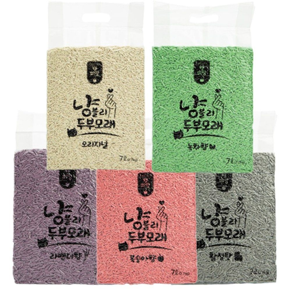 냥블리 탈취력갑 고양이두부모래 캣피앙 7L 6개