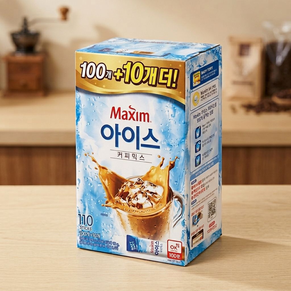 맥심 아이스 커피믹스 110개입 1박스