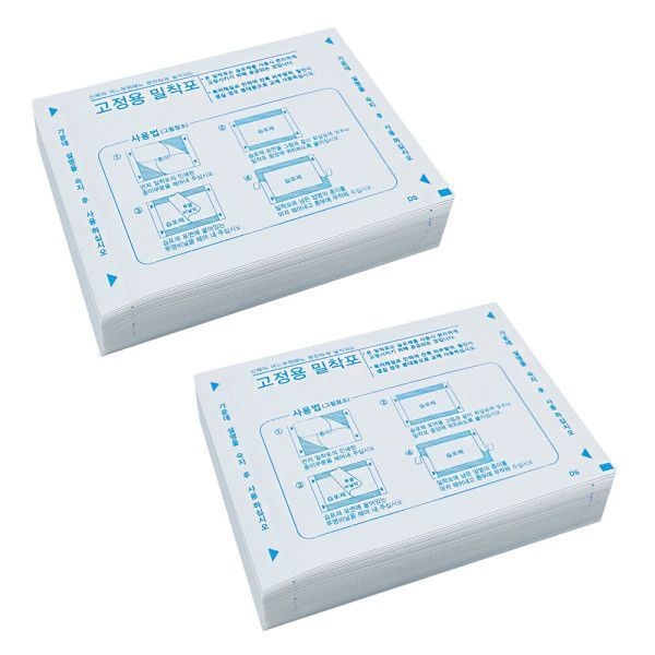 1+1 한방파스 부직포 밀착포 100매입 고정용 가정용 한의원 습포제 밀착형