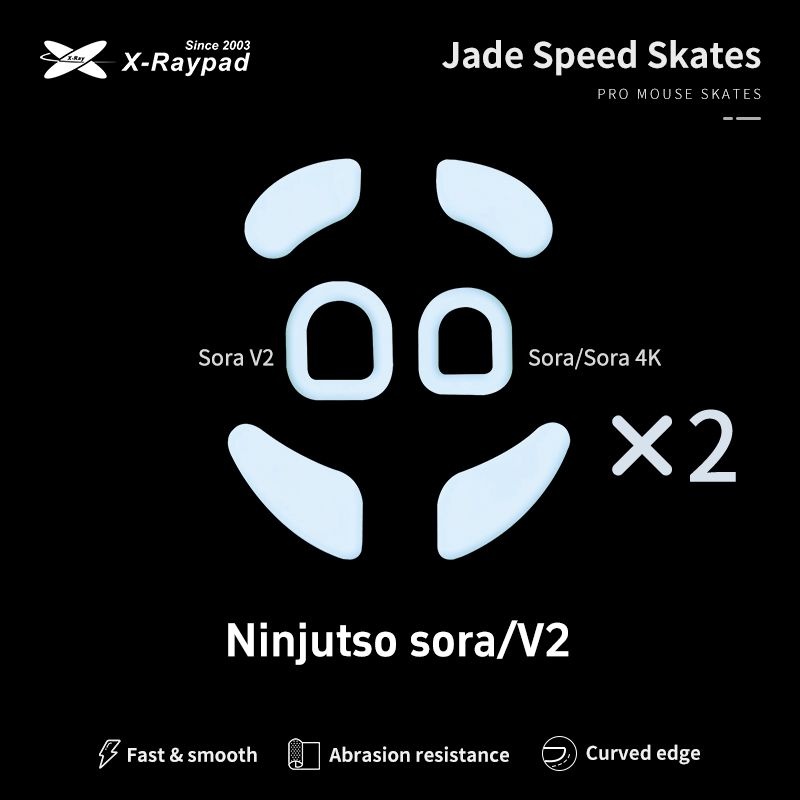 x-raypad X-raypad 제이드스피드 닌젓소 Ninjutso SORA V2 소라 게이밍 마우스피트