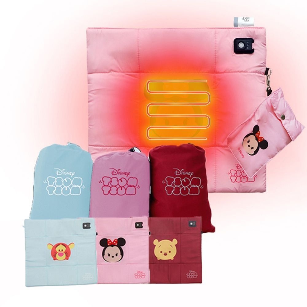 사무실 온열쿠션 온열방석 히터 디즈니 엉따 썸썸 전기 캐릭터