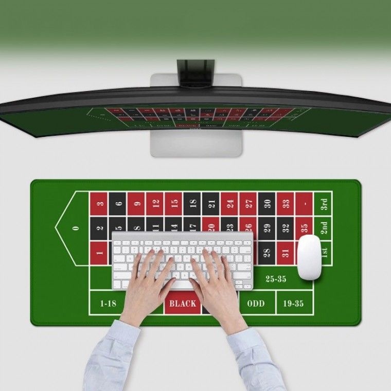 [프린트엑스]룰렛테이블 유러피안 룰렛 겜블링게임 2XL 3XL