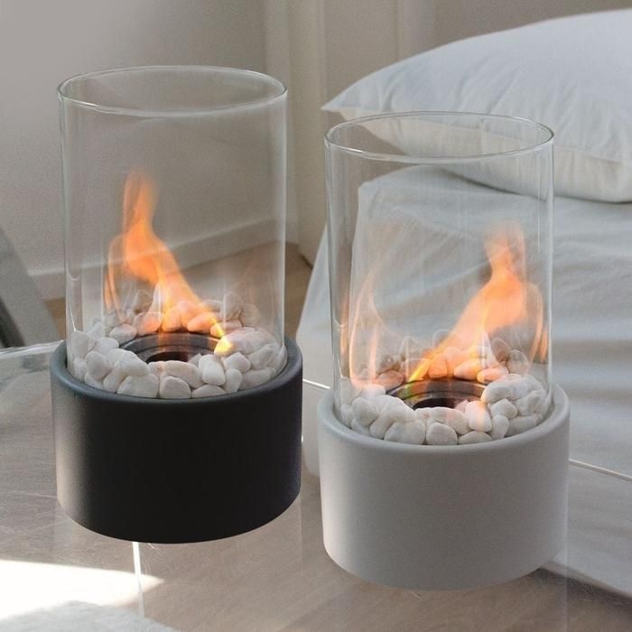 제이앤엘글로벌탑스 협력업체 캠핑 불멍 알찬에탄올 램프 화목 난로 AZW496 (화이트)