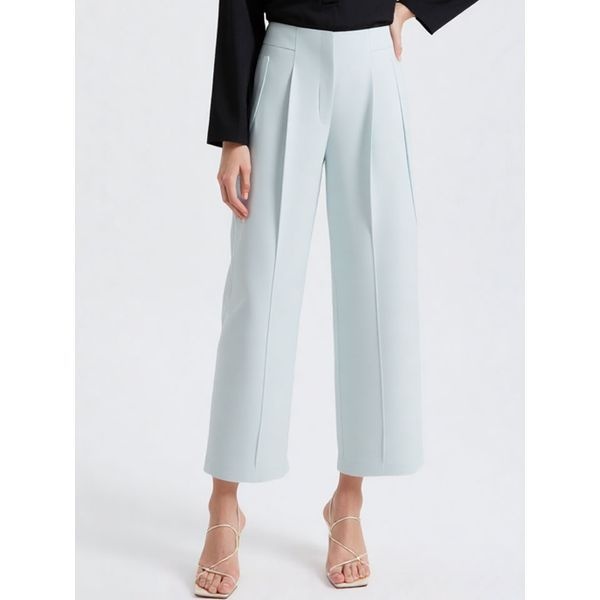 씨 씨 [하프클럽]턱장식 와이드 팬츠 민트 SGPAE2255