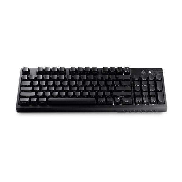 쿨러마스터 유선 기계식 키보드, CM STORM Quick Fire TK Stealth 퀵 파이어 TK 스텔스 클릭, 청축 블랙 USB