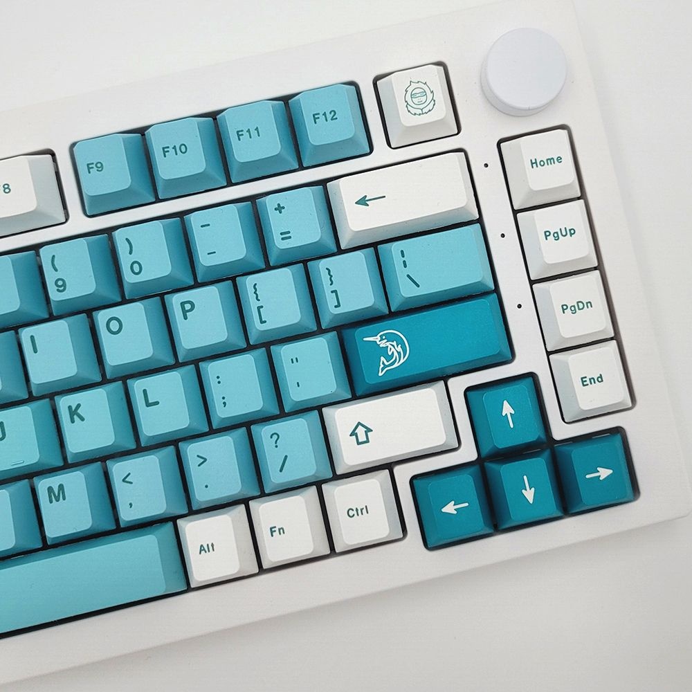 스마일준 협력사 심플 배색 키보드 키캡 PBT 풀배열 텐키리스 체리 키캡 독거미 한무무 염료승화