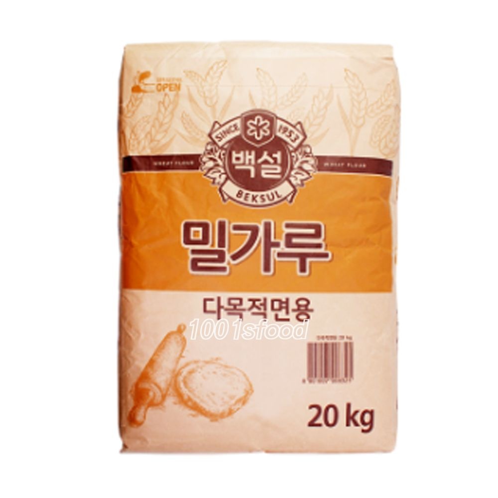 백설 밀가루 다목적면용 20kg