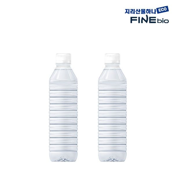 지리산 물하나 ECO 무라벨 생수 500ml 40병