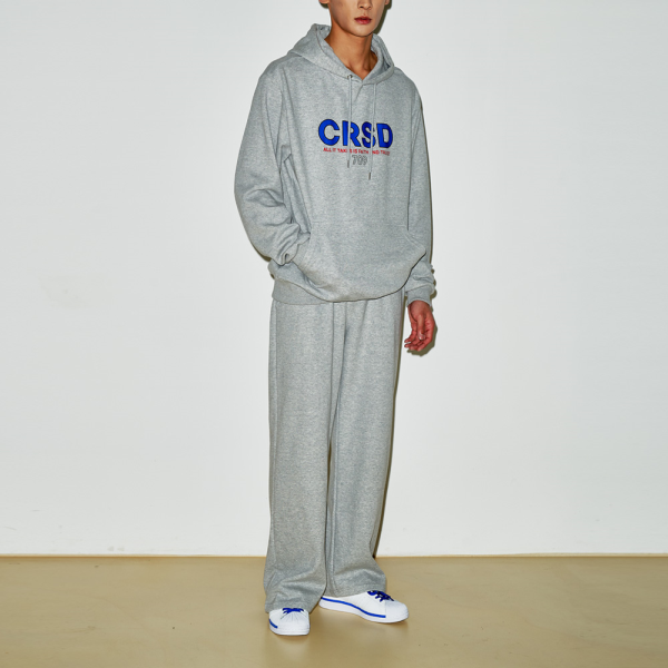 주식회사 마이스탈 [크로스닷(남성)] [크로스닷]세븐폰트 기모 후드티와이드세트