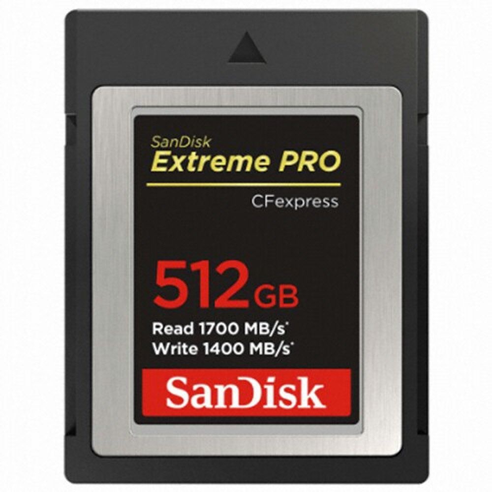 샌디스크 SanDisk Extreme Pro CFexpress Card Type B 512GB  디지털 카메라 CF메모리카드口