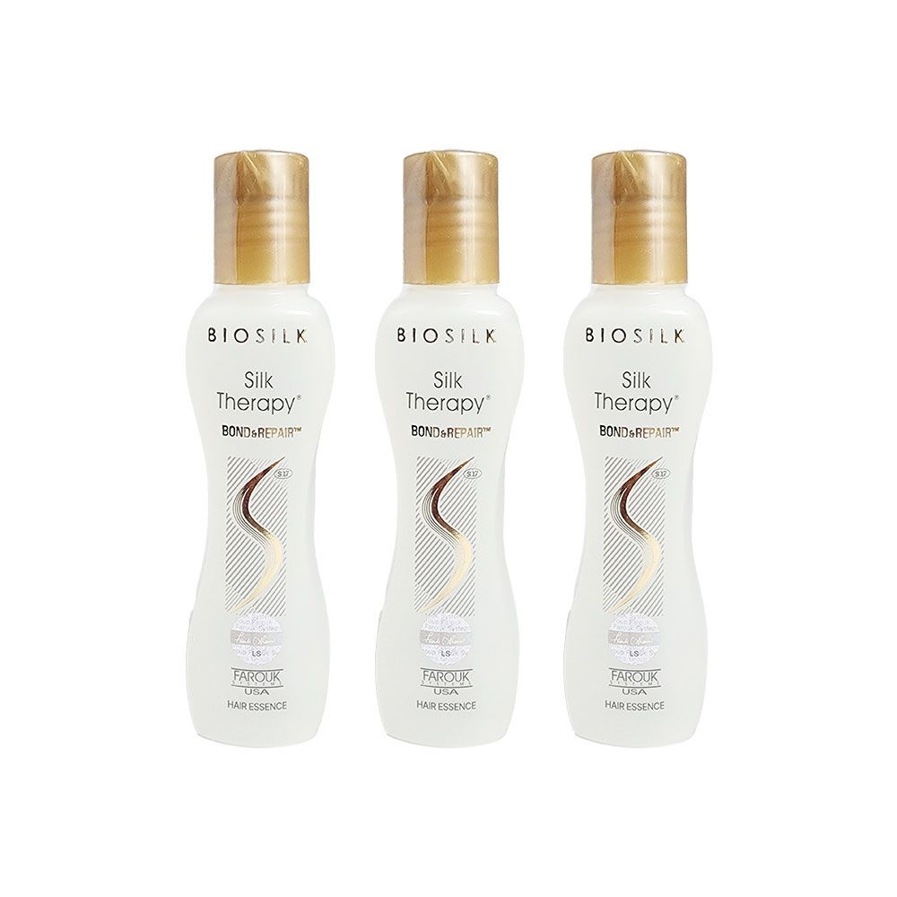 실크테라피 본드 앤 리페어 에센스 플로럴향 60ml 컬링 헤어에센스(휴대용) 3개 So