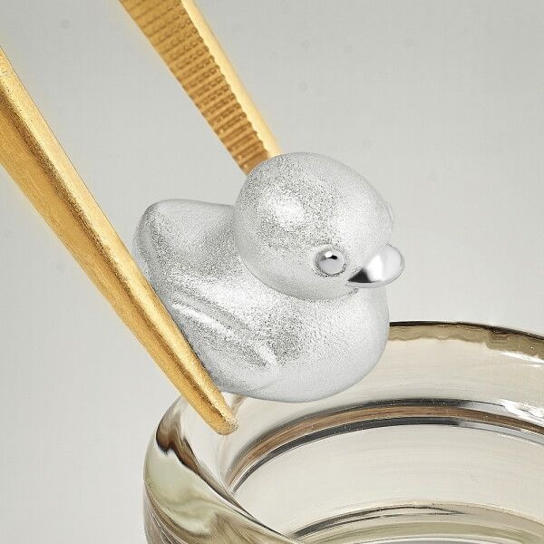 [골드앤금거래소] 실버바 콩알 오브제 행운 오리 3.75g