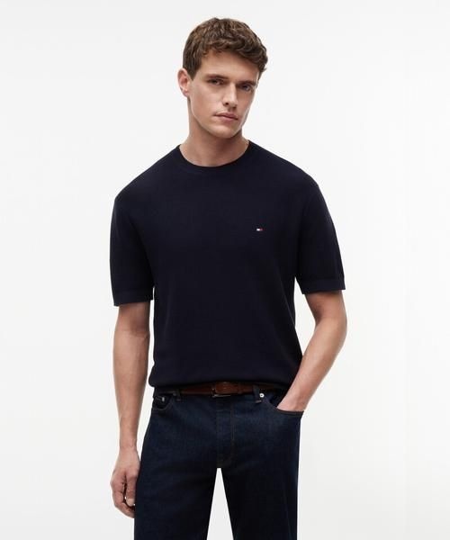 타미힐피거 TOMMY HILFIGER 쿨 터치 스트럭처 풀오버 T12G1KPO290MT2DW5 366281