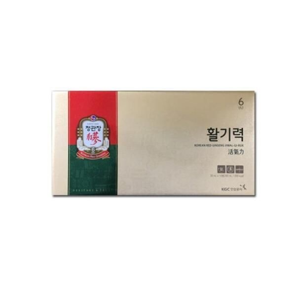 (주)한국인삼공사, 대전시 대덕구벚꽃길71 정관장 [정관장] 활기력 20ml 10개입 (45185157)