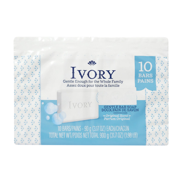 아이보리 IVORY 오리지널 비누 순한 저자극 세수비누 90g 10개