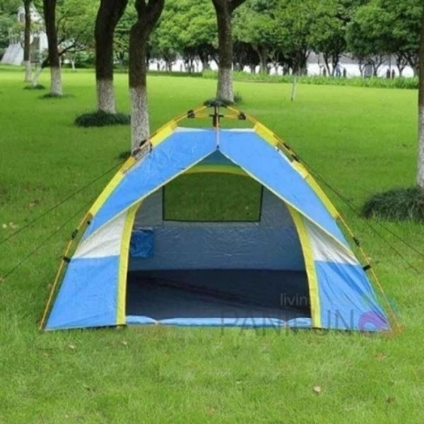 ( )블루 2 3인 2인용텐트 캠핑원터치텐트 캠핑 피크닉텐트 3인용텐...