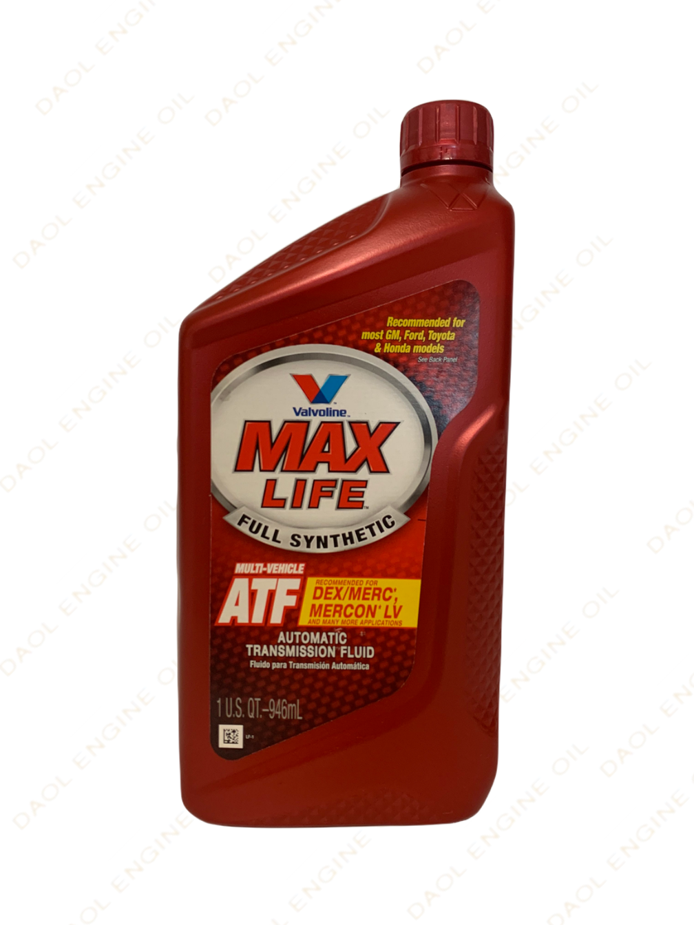 발보린 맥스라이프 ATF 자동미션오일 946ml,머콘 LV, 100%합성오일