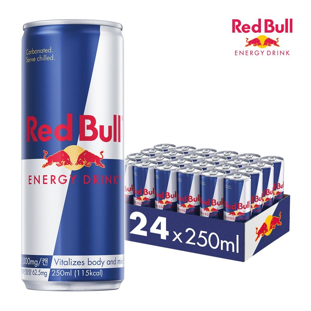 [쇼미더머니 12 방청권 프로모션] 레드불 에너지 드링크 250ml 24캔