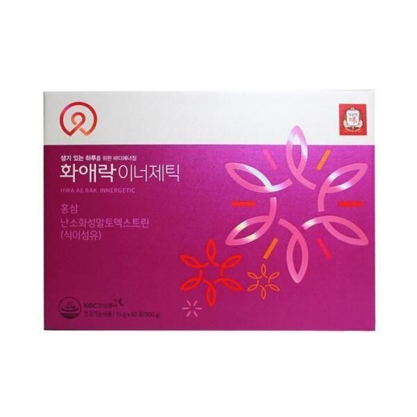 (주)한국인삼공사, 대전시 대덕구벚꽃길71 정관장 [정관장] 화애락 이너제틱 15g x 60포 (26795451)