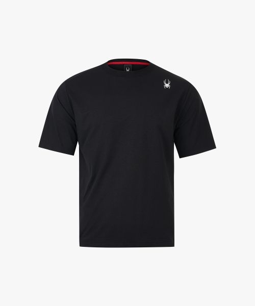 SPYDER <매장정품> SPYDER 스파이더 남성 볼륨 라드패드 티셔츠 SPJFCNRS301MBLK 1280123