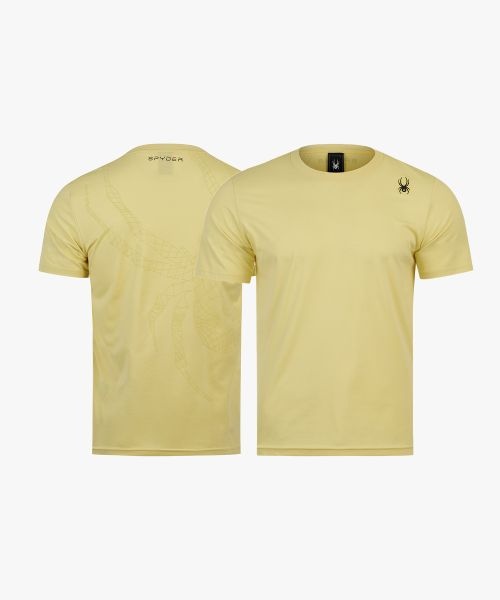 SPYDER <매장정품> SPYDER 스파이더 남성 백 그래픽 반팔 티셔츠 SPJMCNRS301MYEL 1280400