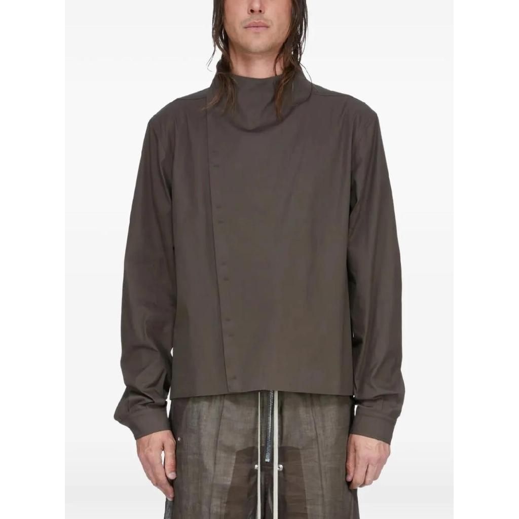 릭오웬스 릭 오웬스 릭오웬스 버튼 퍼넬 넥 재킷 RU01F2740TE TP451118543