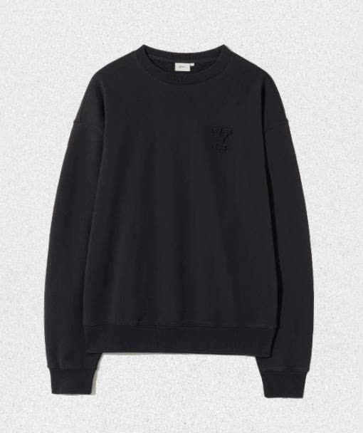YALE <매장정품> 예일 YALE Y로고 아플리케 스웨트셔츠 블랙 YFF1CR301ABK 1442933