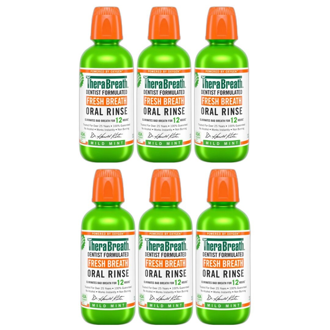 테라브레스 마일드민트 오랄린스 473ml x 6개