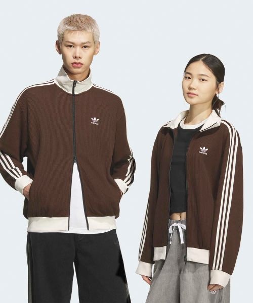 ADIDAS 3월 26일 아디다스 와플 클래식 트랙탑 - 다크브라운 KQ6865 455088