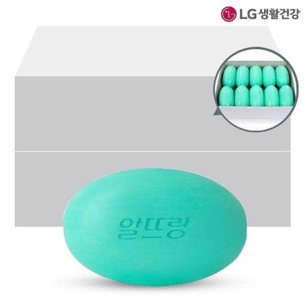 알뜨랑 그린 비누 130g 20개
