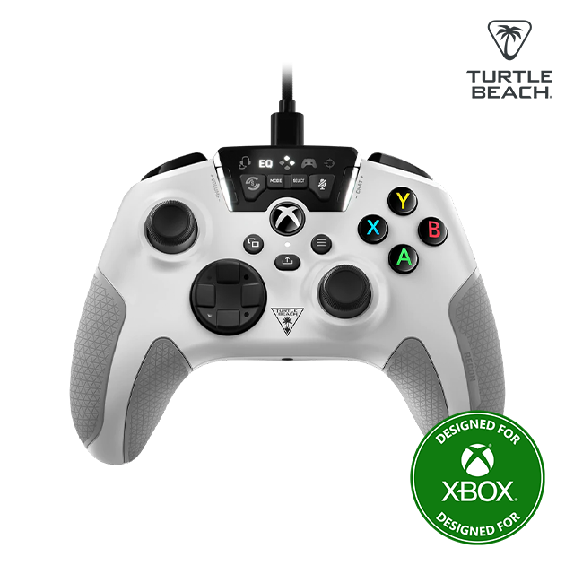 터틀비치 유선 컨트롤러 리콘 게임패드 FC온라인 게임 화이트