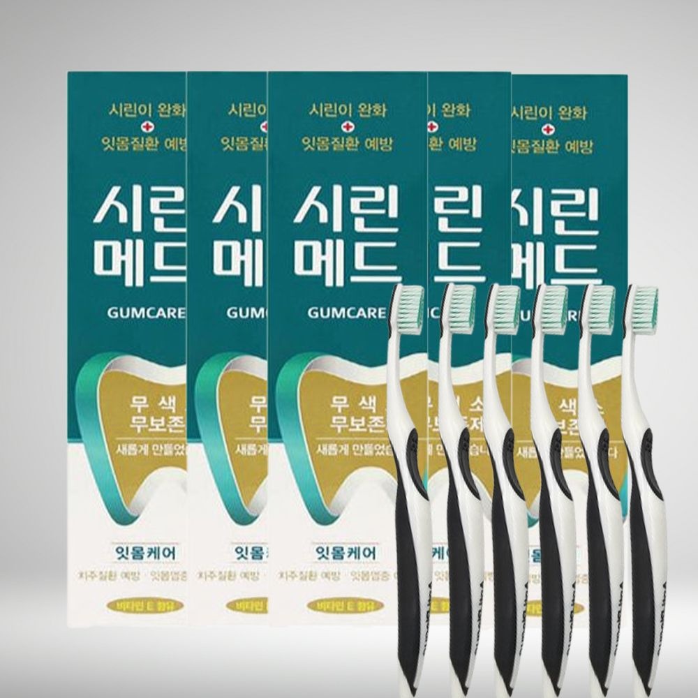 부광약품 부광약품 <b>시린메드</b> 검케어 치약 125gx6개+칫솔6개