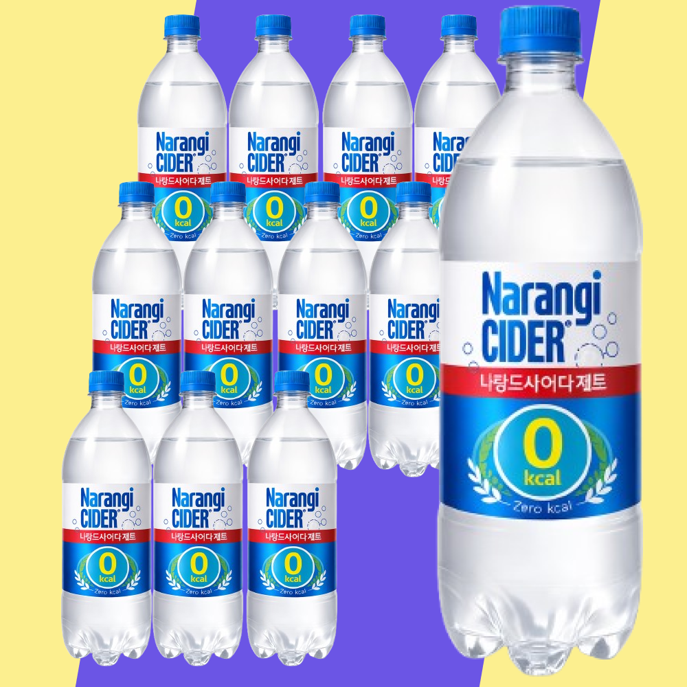 동오츠카 나랑드사이다 제로 1.5L PET x 12개